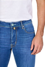 JACOB COHEN | Resort Bard Jeans With Embroidered Car Patch | Denim