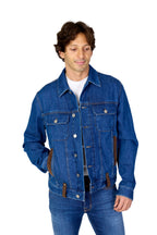 JACOB COHEN | Trucker Jacket | Blue