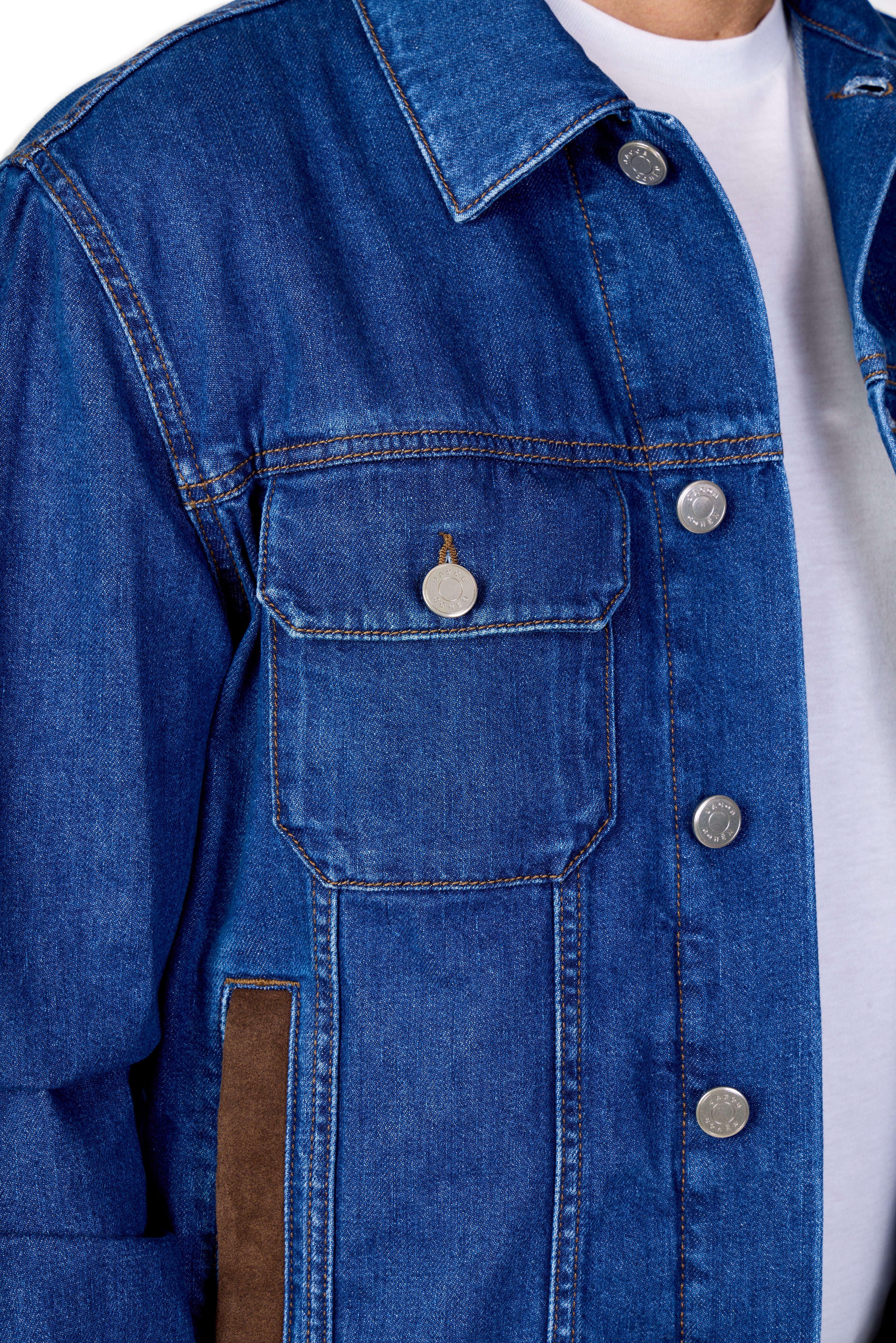 JACOB COHEN | Trucker Jacket | Blue