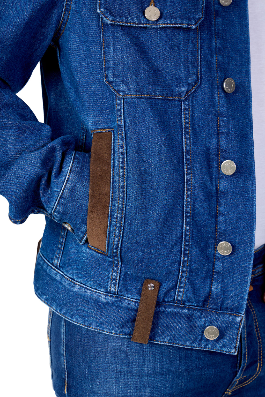 JACOB COHEN | Trucker Jacket | Blue