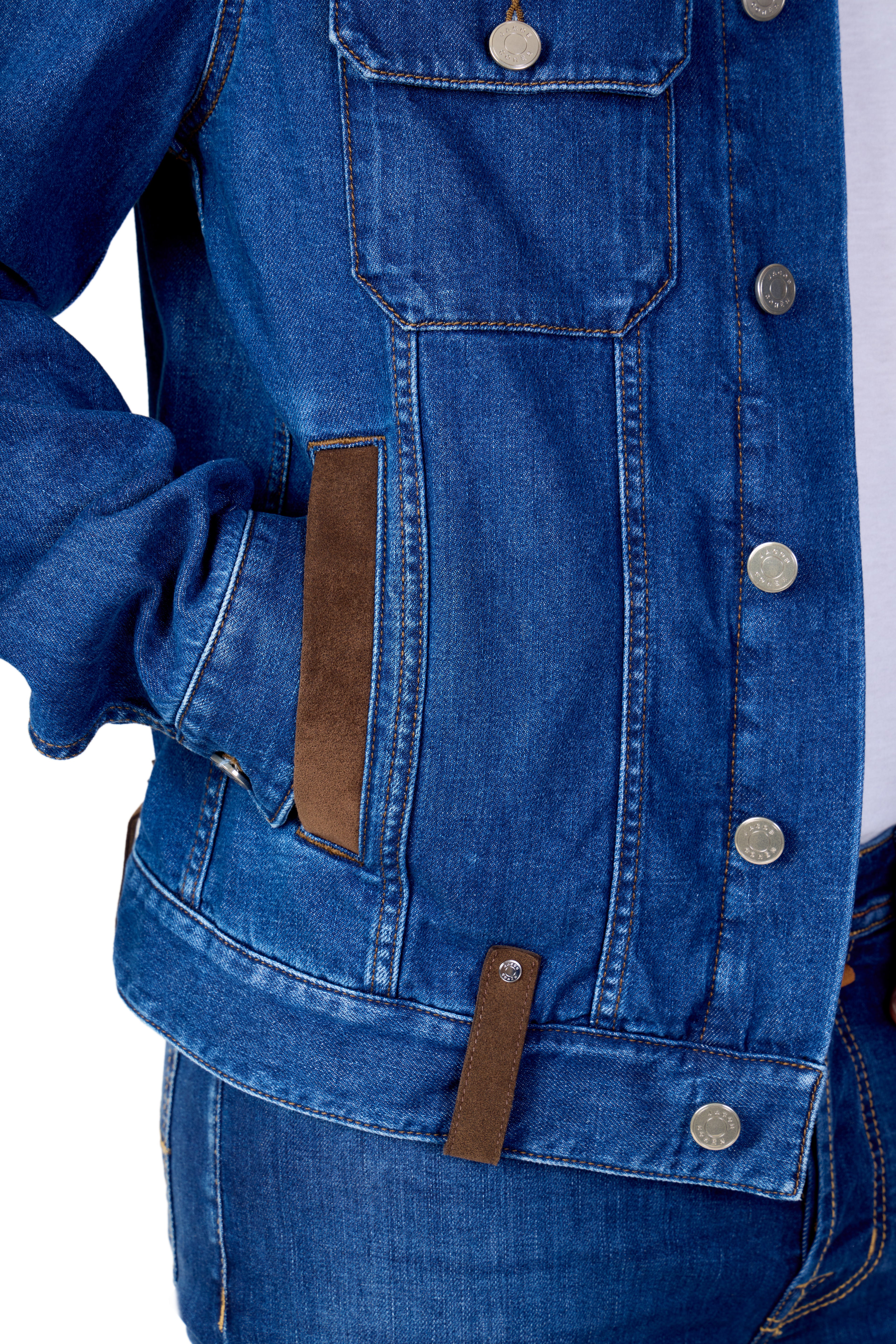 JACOB COHEN | Trucker Jacket | Blue