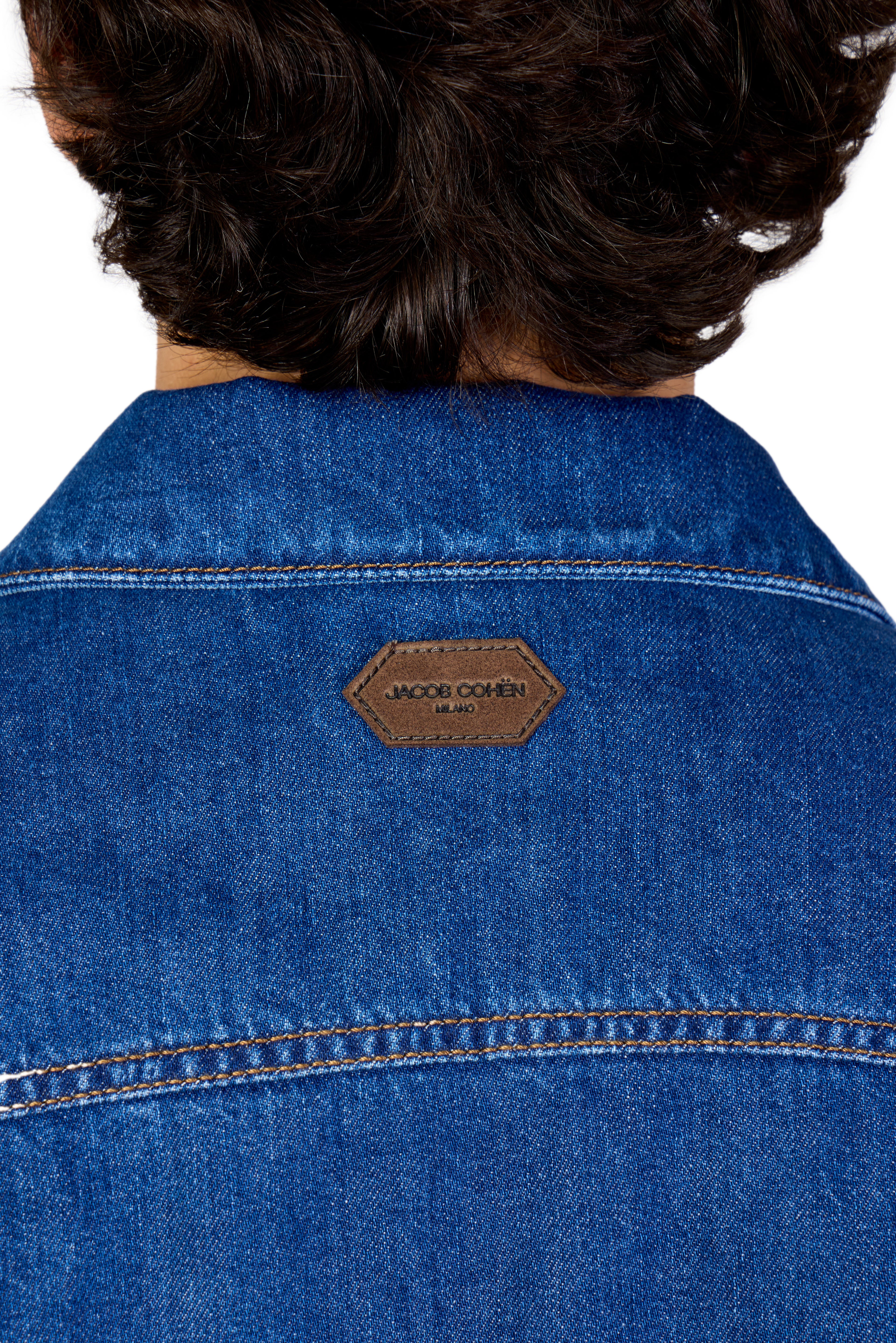 JACOB COHEN | Trucker Jacket | Blue