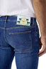 JACOB COHEN | Resort Bard Jeans With Embroidered Hotel Patch | Mid-Denim