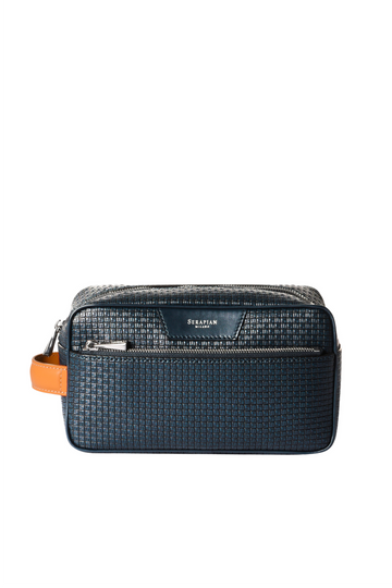 SERAPIAN Blue-Black Washbag Sunrise