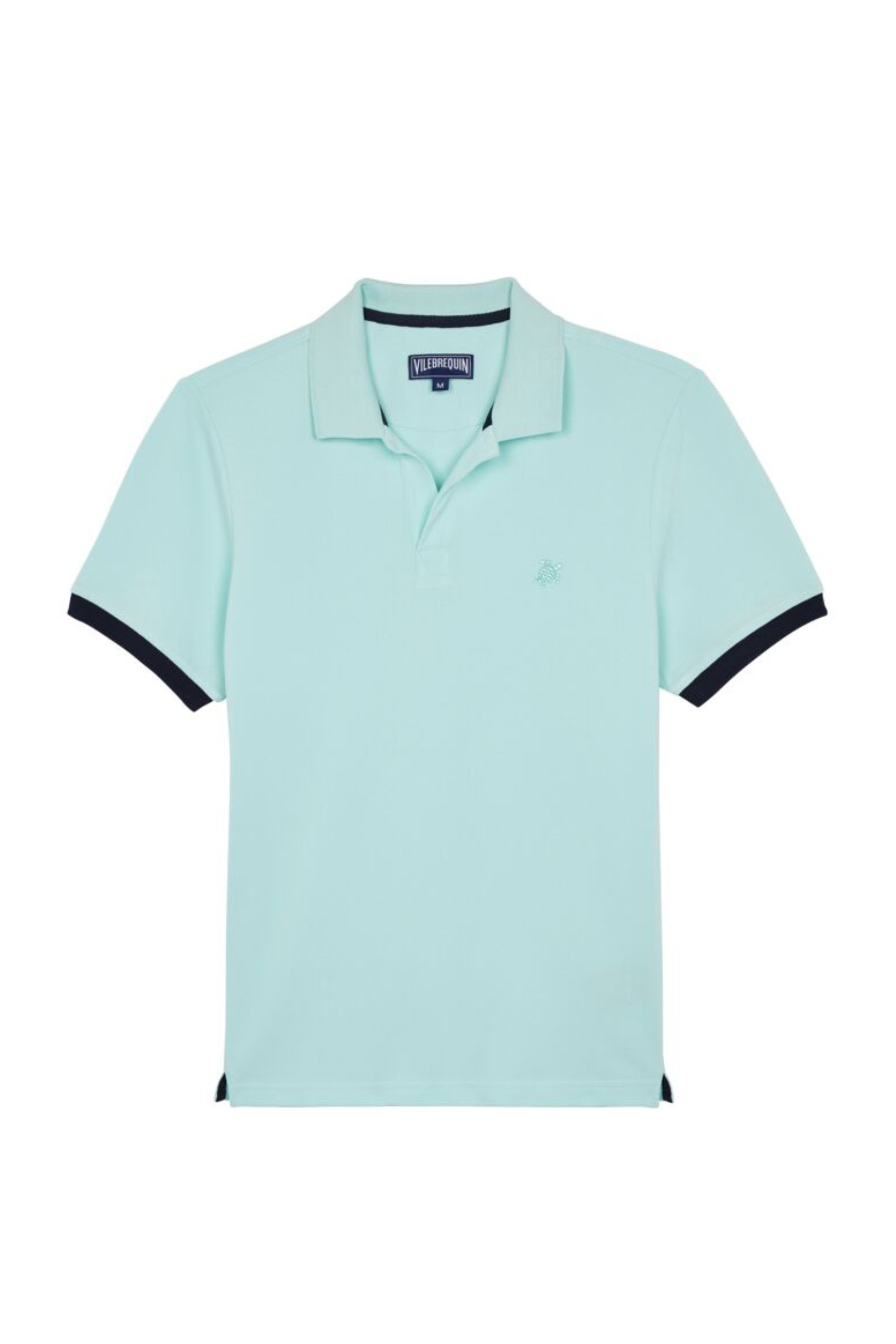 VILEBREQUIN | Polo With Contrast Trims | Mint Green