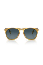 PERSOL YELLOW WITH POLARIZED GRAD. BLUE LENS 9649-S