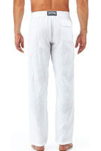 VILEBREQUIN | Relaxed Linen Trousers | White