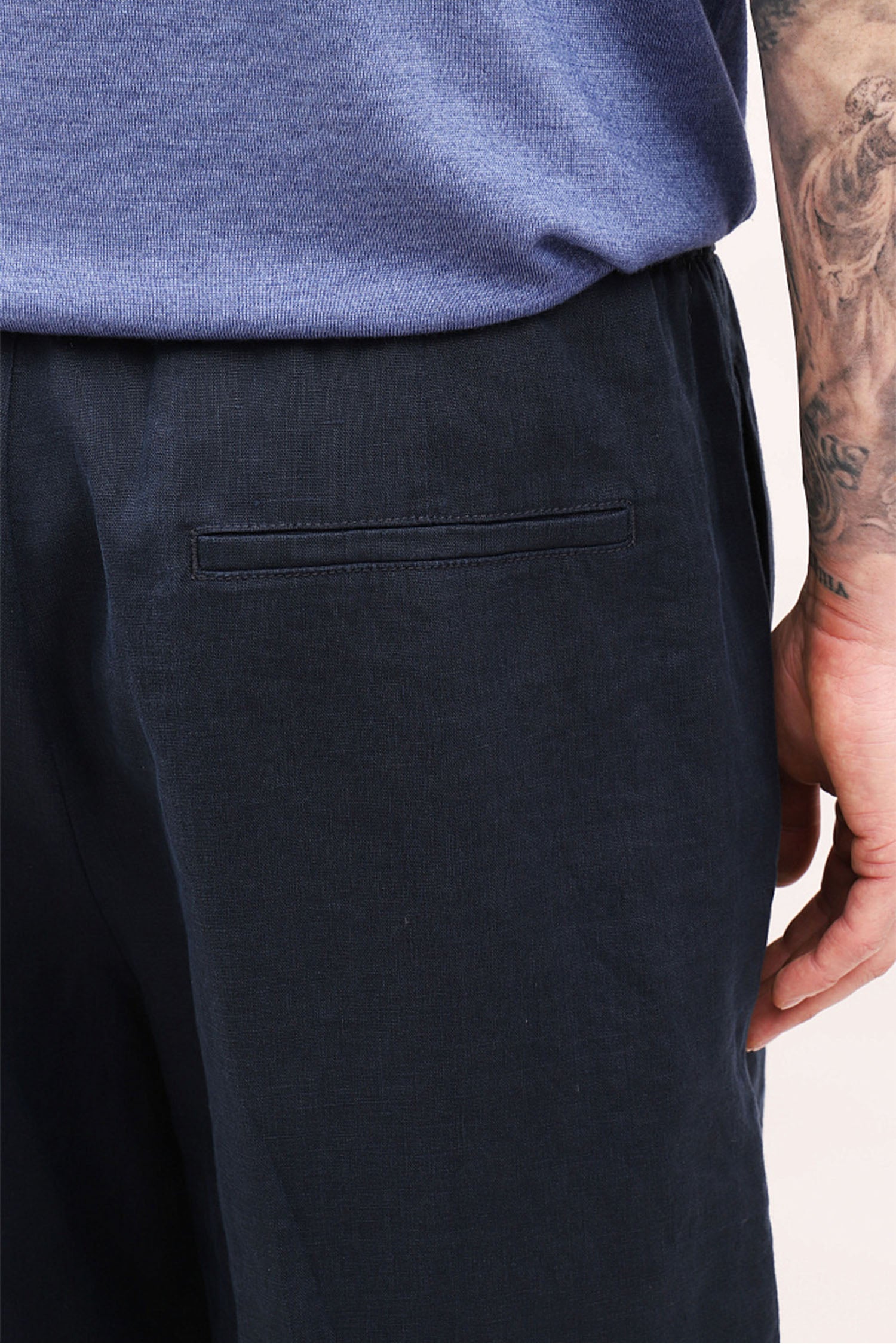 CANALI | Drawstring Shorts | Navy