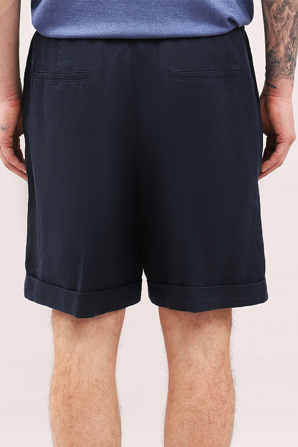 CANALI | Drawstring Shorts | Navy