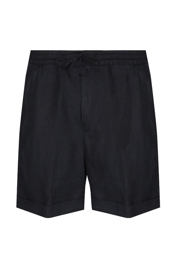 CANALI Navy Drawstring Shorts