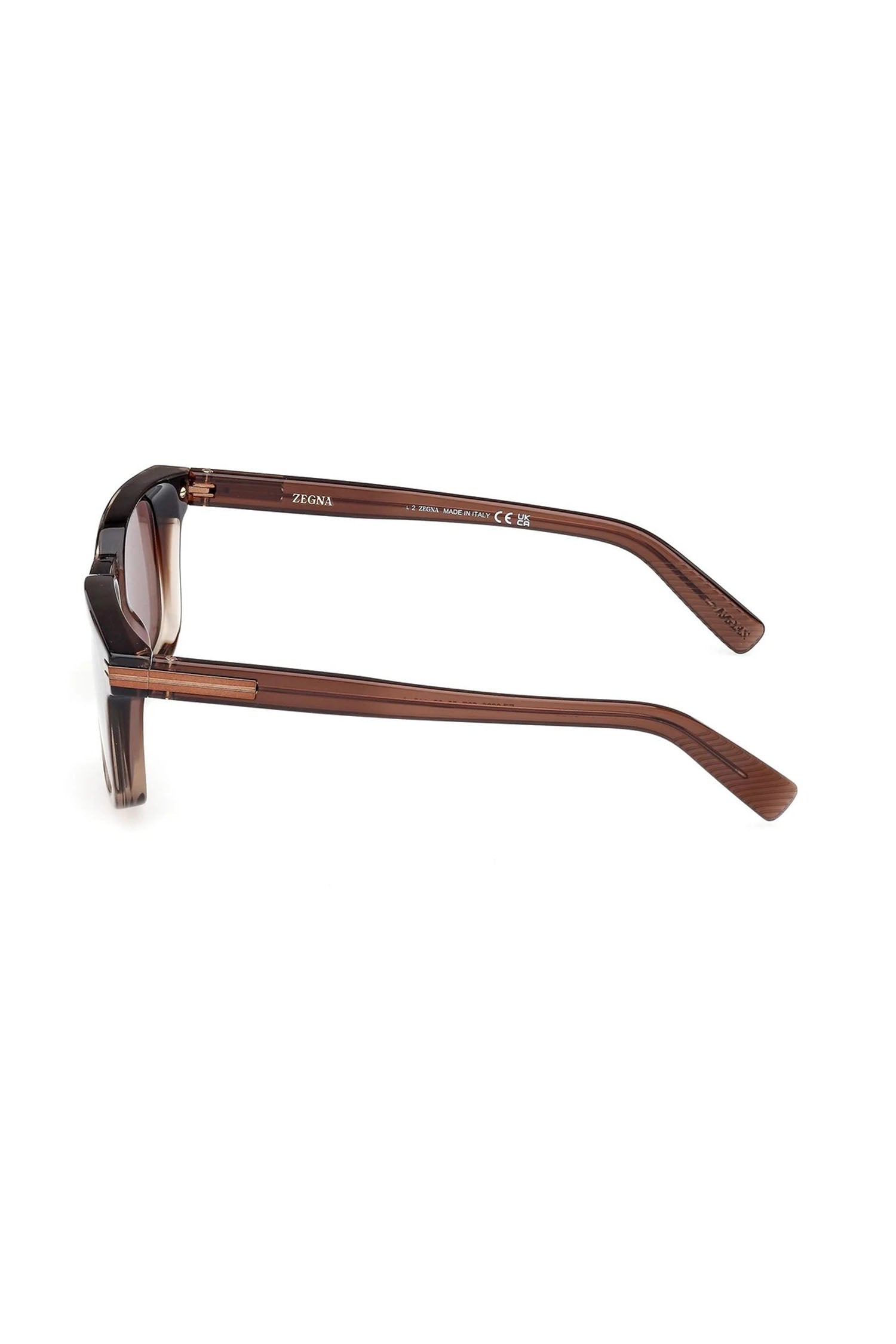 ZEGNA | EZ 0230 Two-Tone Sunglasses | Brown
