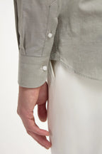 PINI PARMA | Chambray Shirt | Sea Green
