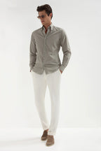 PINI PARMA | Chambray Shirt | Sea Green