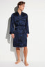ZIMMERLI | Paisley Silk Robe | Dark Blue