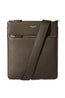 SERAPIAN | Slim Crossbody Bag | Dark Brown