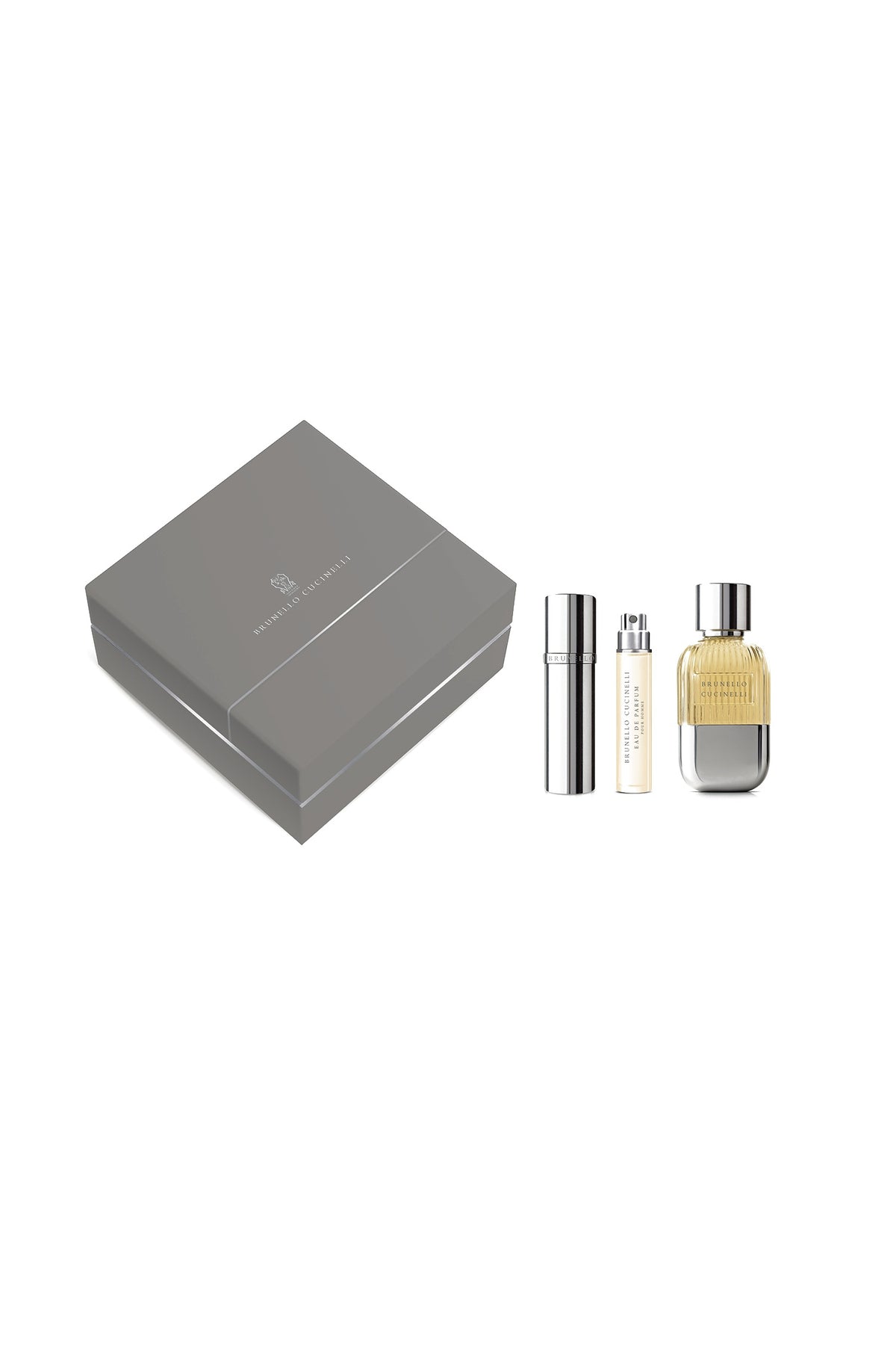 BRUNELLO CUCINELLI | Signature EDP Pour Homme Travel Set | Transparent