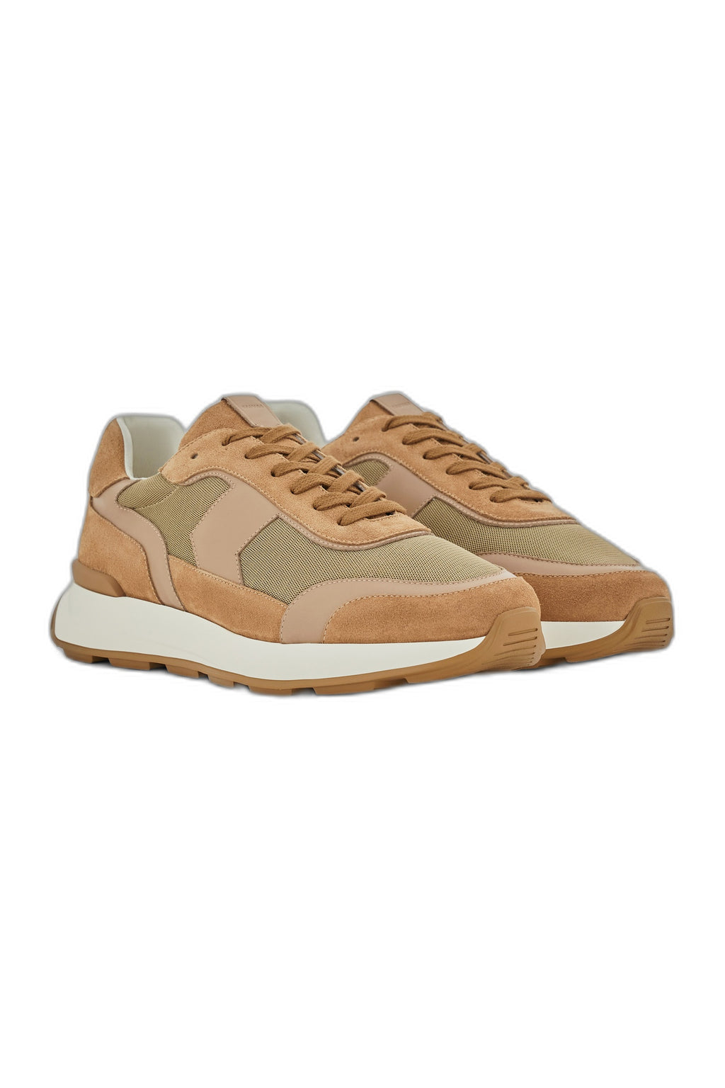 CANALI | Nylon & Suede Sneaker | Brown