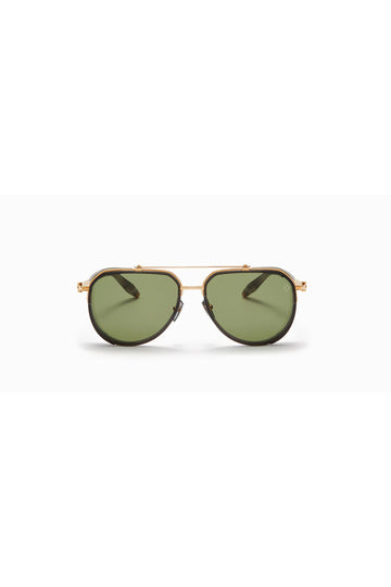 AKONI Gold & Grey Echo AKS-204B Sunglasses