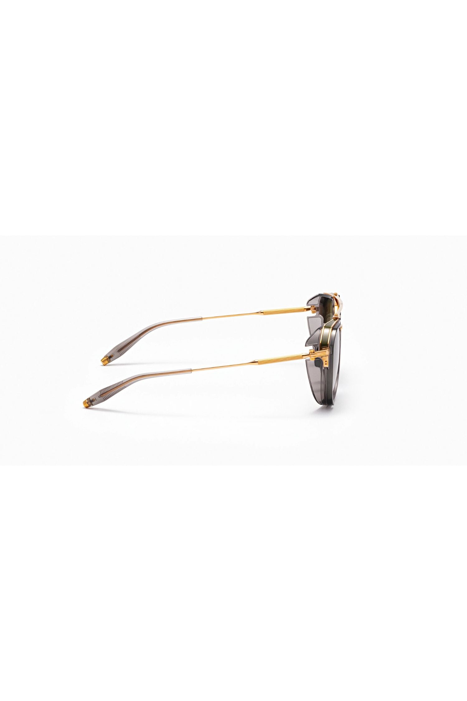 AKONI | Echo AKS-204 Sunglasses | Gold & Grey