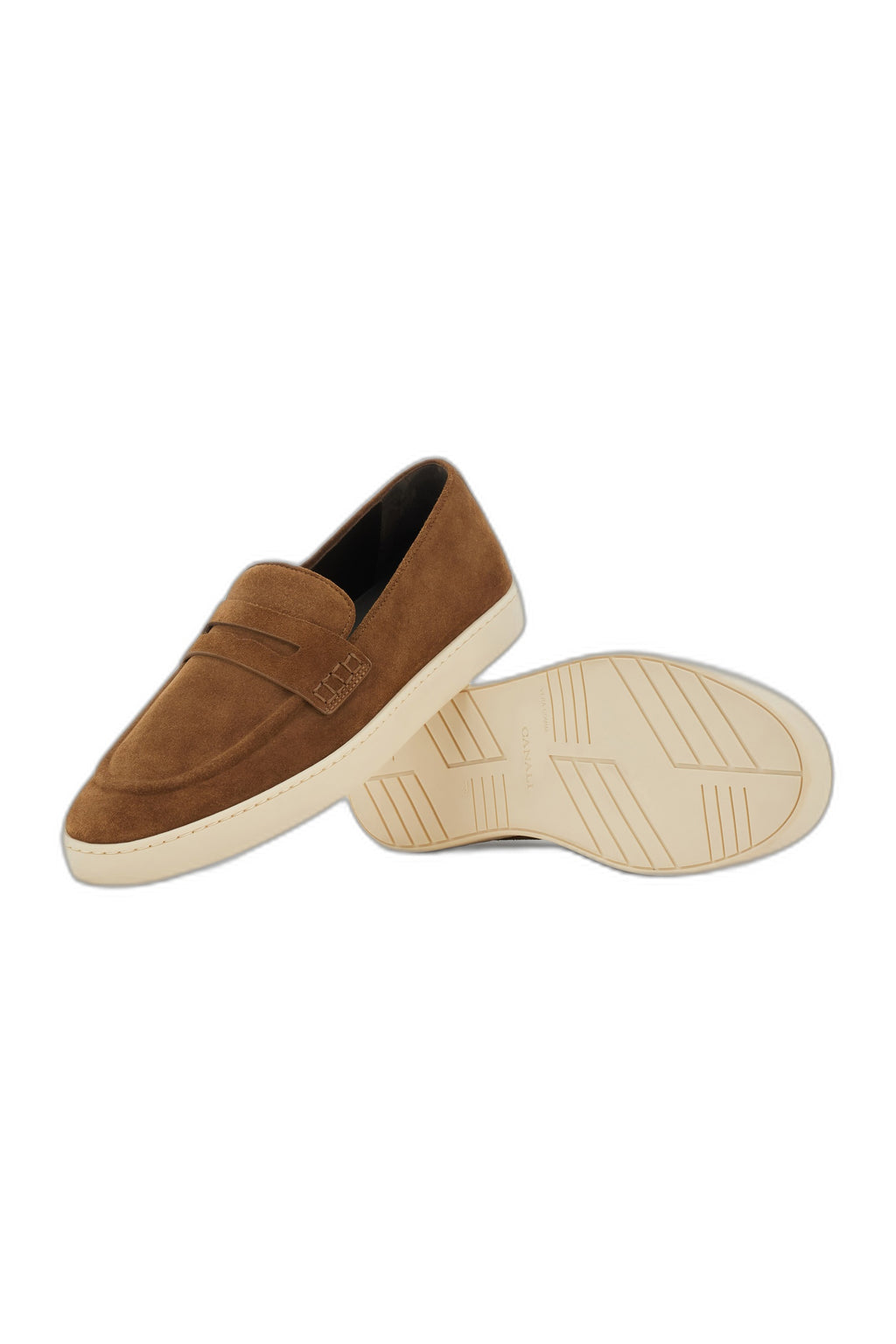 CANALI | Suede Loafer | Brown