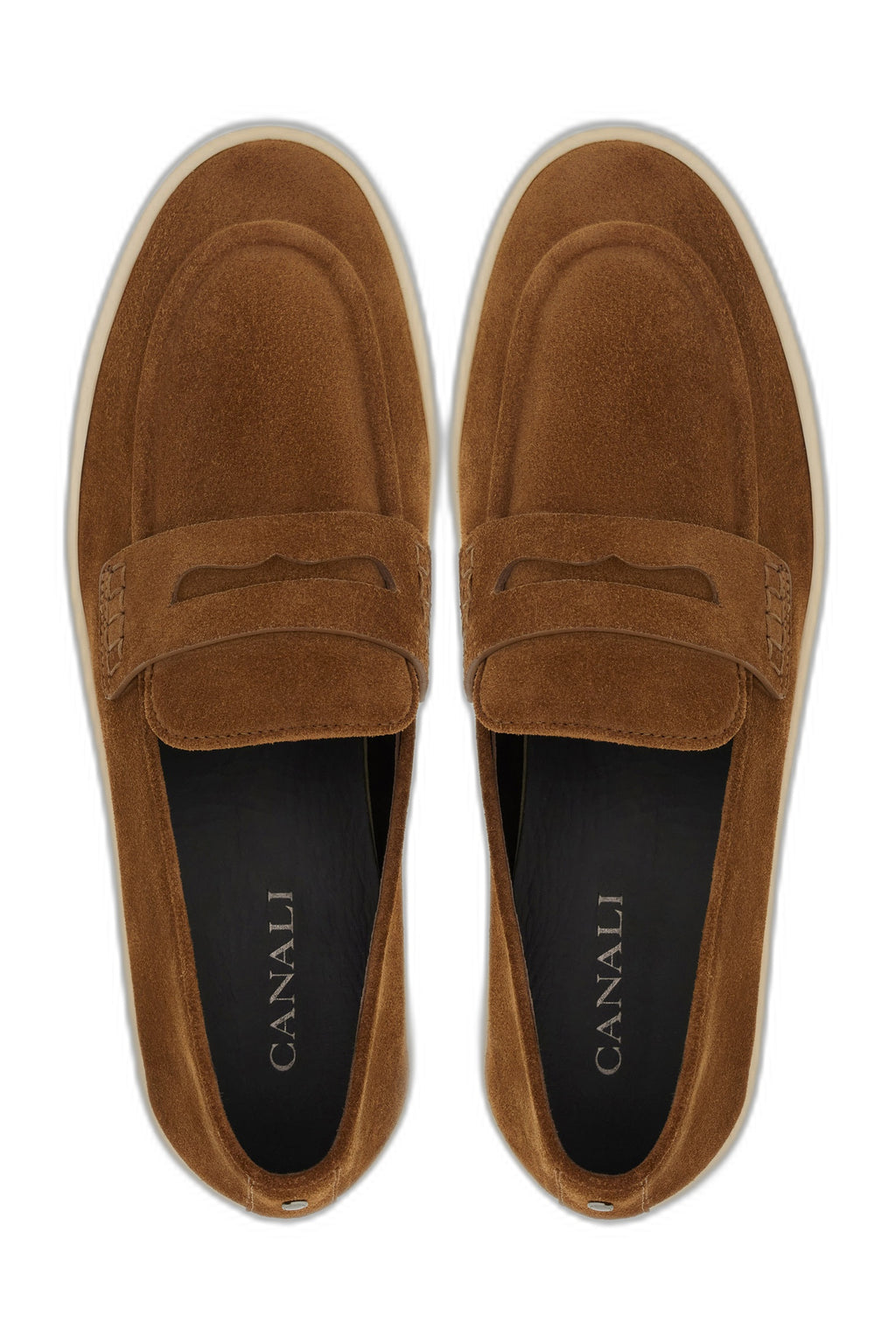 CANALI | Suede Loafer | Brown