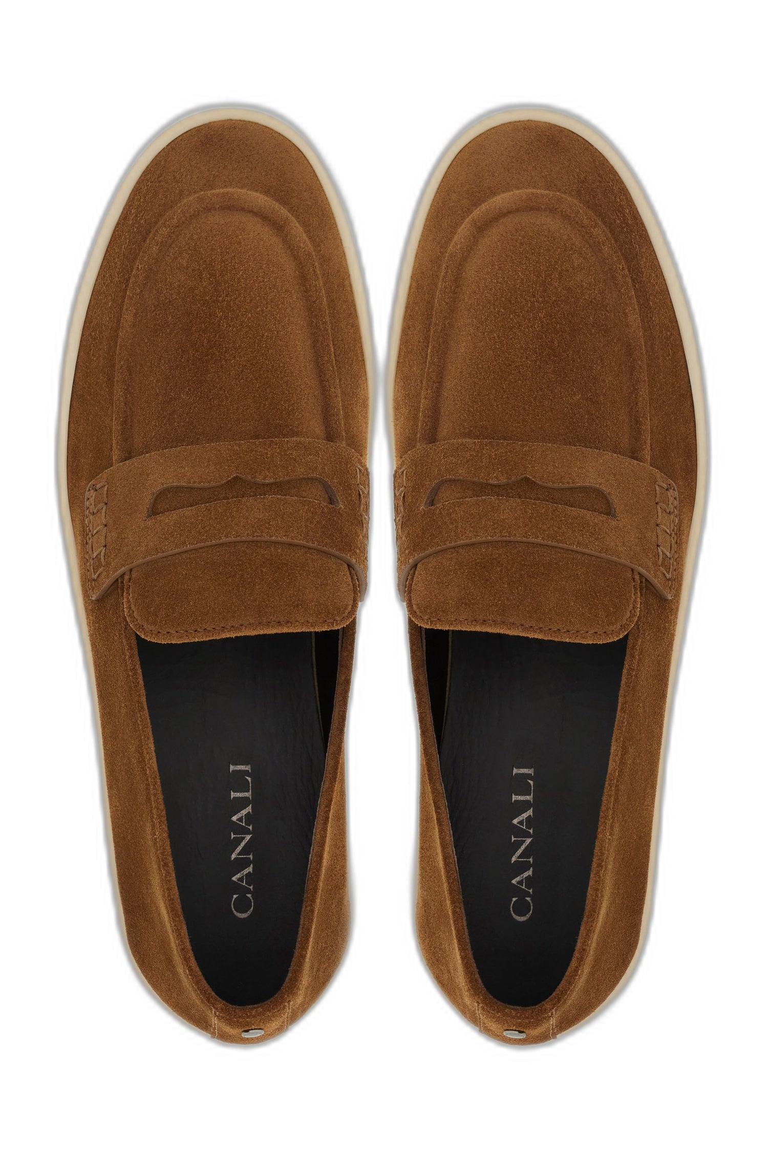 CANALI | Suede Loafer | Brown