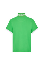 VILEBREQUIN | Polo With Contrast Trims | Grass Green