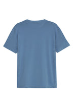 MEY STORY | Stretch Cotton T-Shirt | Blue