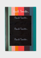 PAUL SMITH | Set Of 3 Plain Boxers | Black