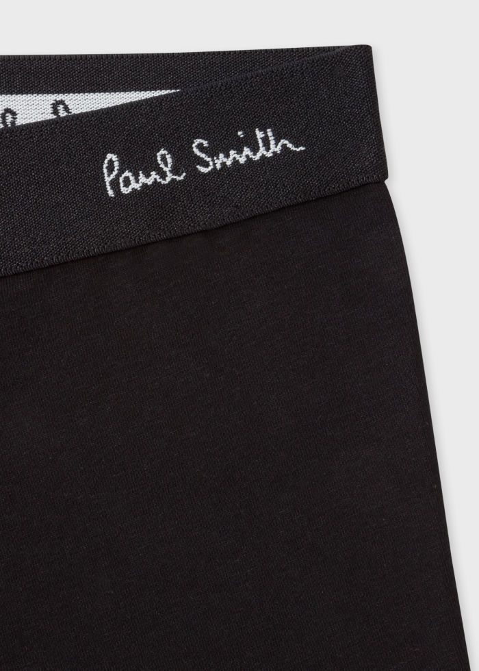 PAUL SMITH | Set Of 3 Plain Boxers | Black