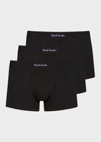 PAUL SMITH | Set Of 3 Plain Boxers | Black