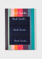 PAUL SMITH | Set Of 3 Plain Boxers | Navy