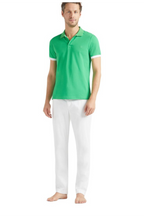VILEBREQUIN | Polo With Contrast Trims | Grass Green