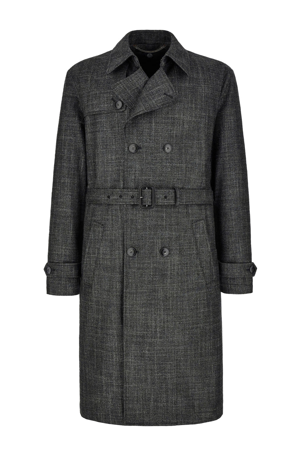 CANALI | 90th Anniversary Trench Coat | Charcoal