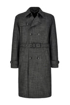 CANALI | 90th Anniversary Trench Coat | Charcoal