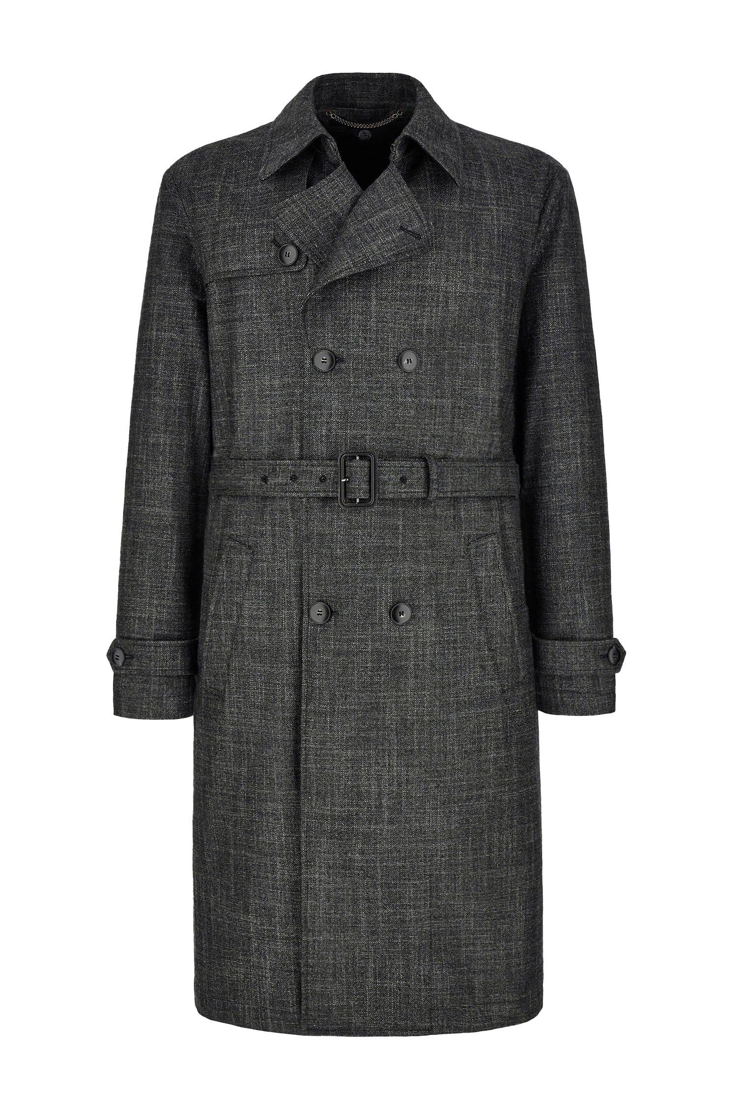 CANALI | 90th Anniversary Trench Coat | Charcoal