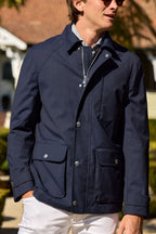 BRUNELLO CUCINELLI | Car Coat | Navy