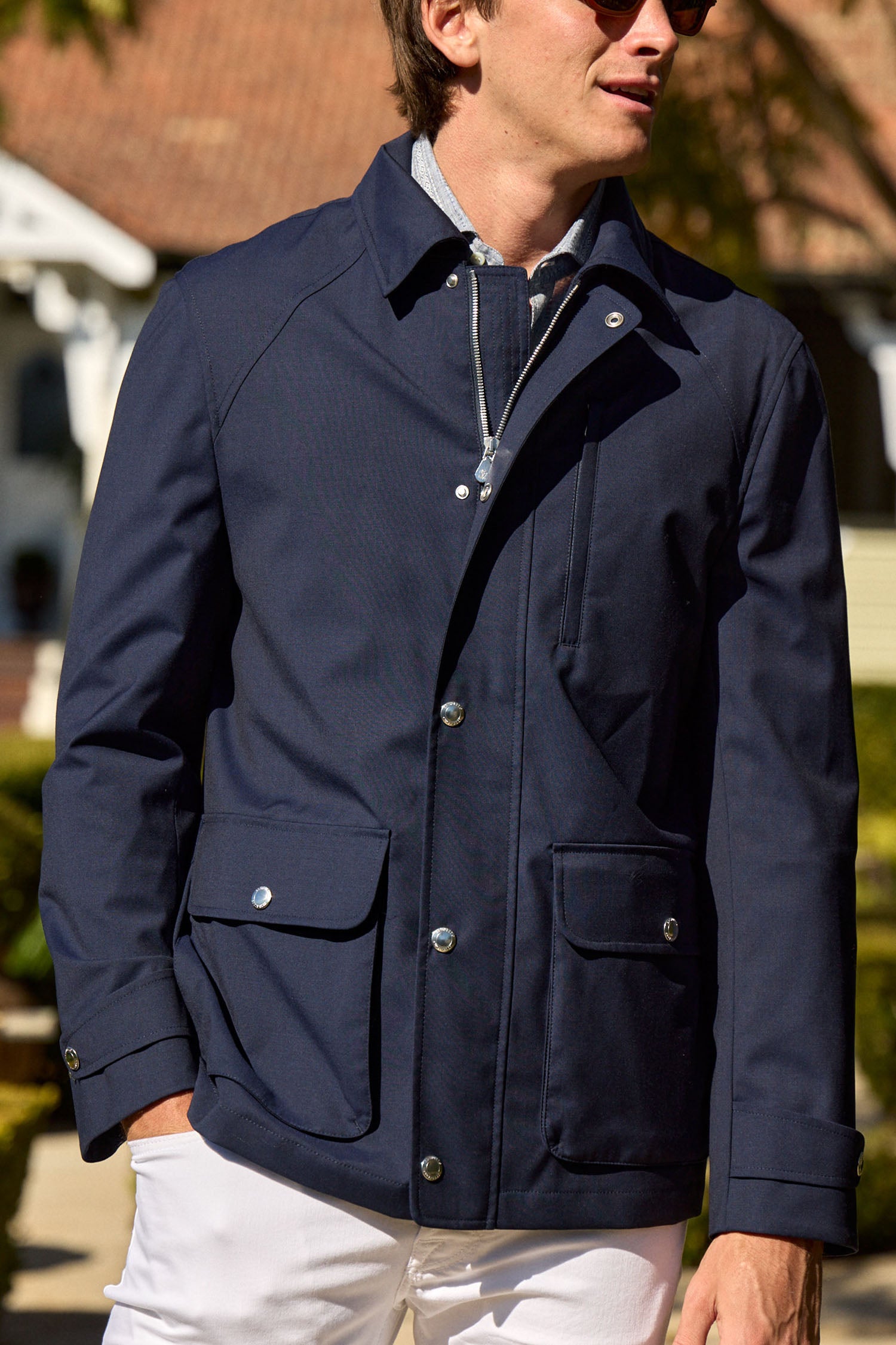 BRUNELLO CUCINELLI | Car Coat | Navy