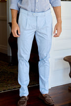 MMX | Leo 1 Pleat Trousers | Sky