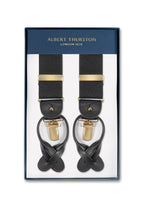 ALBERT THURSTON | Plain 2-In-1 Braces | Black