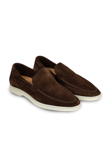 AURELIEN Chocolate Yacht Loafer