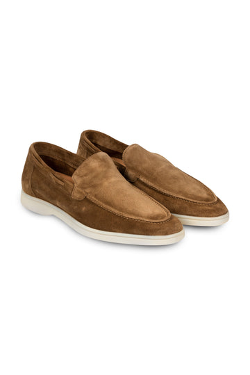 AURELIEN Tan Yacht Loafer