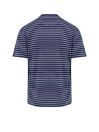 BRUNELLO CUCINELLI | Striped T-Shirt | Navy & White