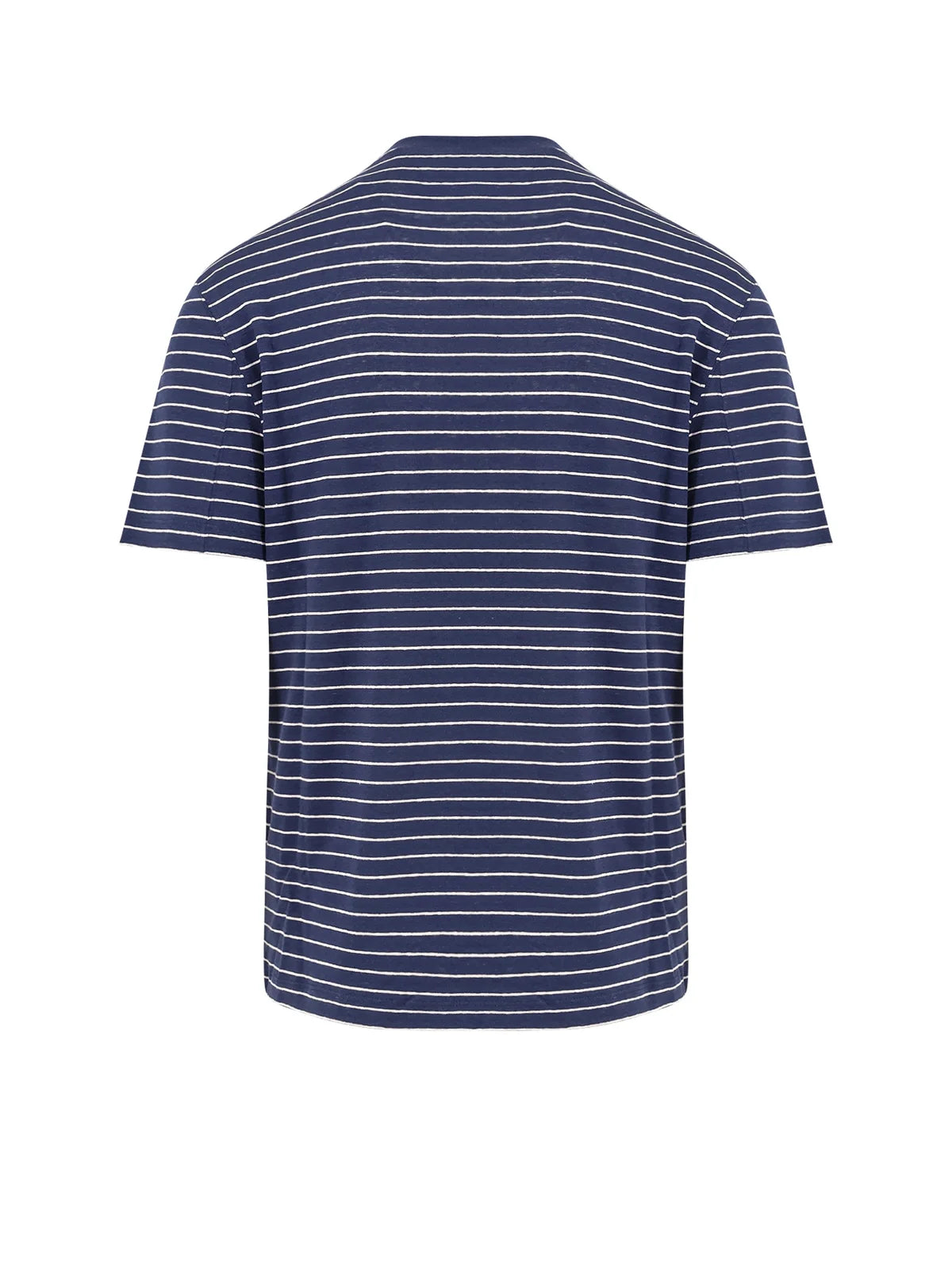 BRUNELLO CUCINELLI | Striped T-Shirt | Navy & White