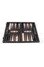 MANOPOULOS | Backgammon Set Ebony Burl 48x30cm | Brown
