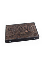 MANOPOULOS | Backgammon Set Ebony Burl 48x30cm | Brown