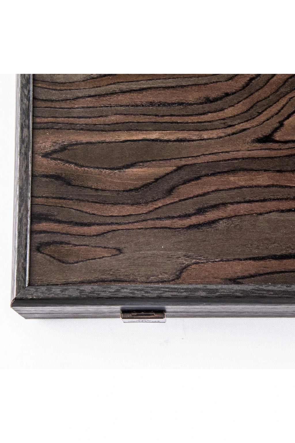 MANOPOULOS | Backgammon Set Ebony Burl 48x30cm | Brown