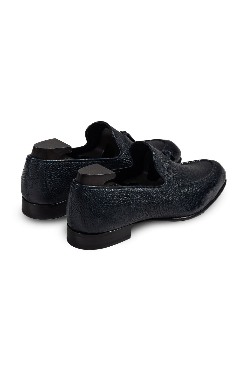 BRIONI | Leather Lukas Loafer | Navy