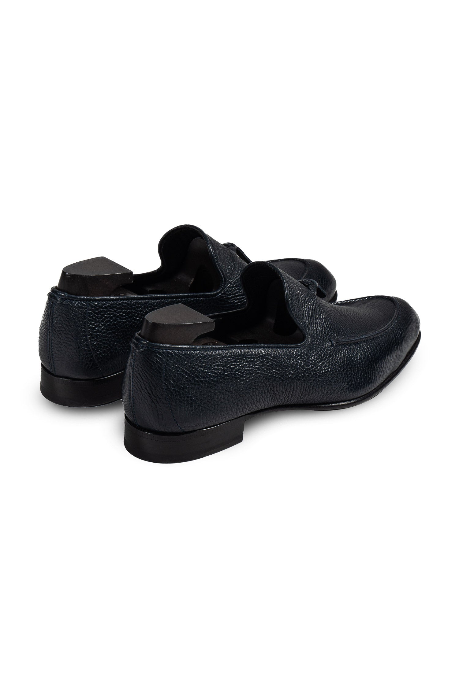 BRIONI | Leather Lukas Loafer | Navy