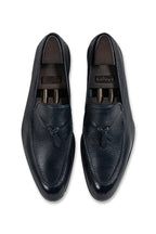 BRIONI | Leather Lukas Loafer | Navy
